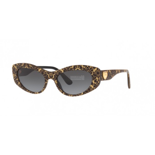 Occhiale da Sole Dolce & Gabbana 0DG4360 - DAMASCO GLITTER BLACK ON BLACK 32148G