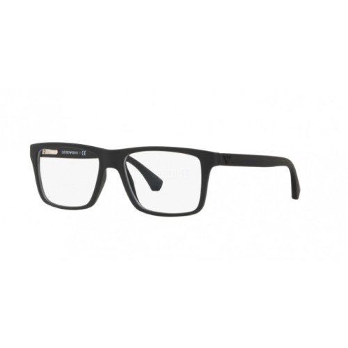 Occhiale da Vista Emporio Armani 0EA3034 - BLACK RUBBER 5649