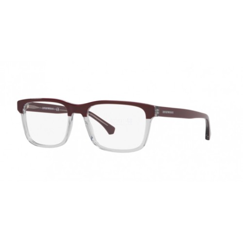 Occhiale da Vista Emporio Armani 0EA3148 - TOP OPAL BORDEAUX ON TR GREY 5750
