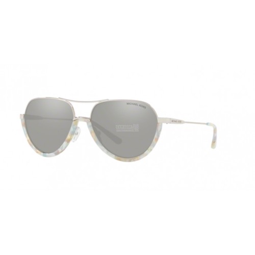 Occhiale da Sole Michael Kors 0MK1031 AUSTIN - PASTEL GREEN MOSAIC/SHINY SILV 10266G