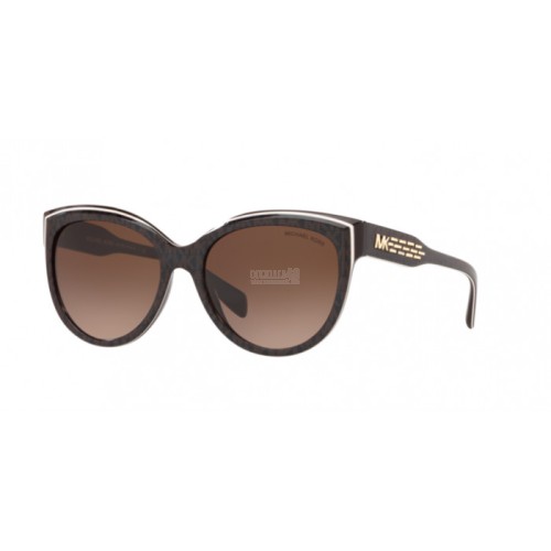 Occhiale da Sole Michael Kors 0MK2083 PORTILLO - DARK BROWN JACQAURD LOGO 394413
