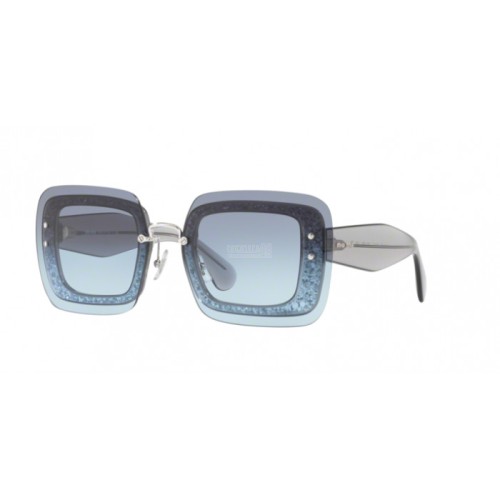 Occhiale da Sole Miu Miu 0MU 01RS SPECIAL PROJECT - TRANSPARENT GREY GLITTER UES4R2