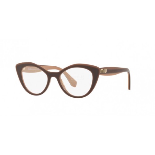 Occhiale da Vista Miu Miu 0MU 01RV CORE COLLECTION - CAMMEO TOP TRANSP BROWN U451O1