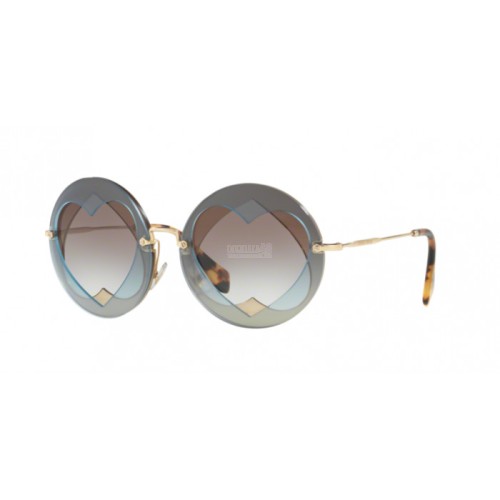 Occhiale da Sole Miu Miu 0MU 01SS - AZURE/HAZELNUT VA00A7