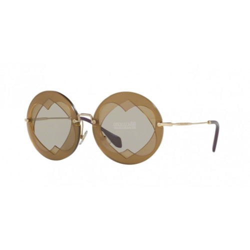 Occhiale da Sole Miu Miu 0MU 01SS - HAZELNUT/YELLOW VA25J2