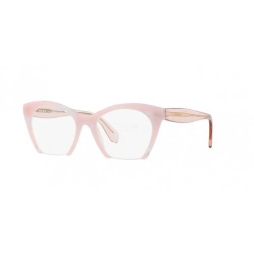 Occhiale da Vista Miu Miu 0MU 03QV CORE COLLECTION - PINK/TRANSPARENT SQT1O1