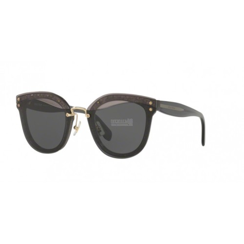 Occhiale da Sole Miu Miu 0MU 03TS CORE COLLECTION - TRANSPARENT GREY/GLITTER UES5S0