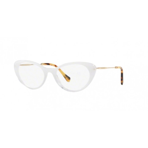 Occhiale da Vista Miu Miu 0MU 05RV CORE COLLECTION - WHITE GLITTER GRAD TRANSP 1151O1