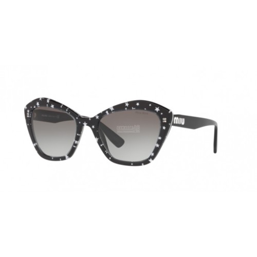 Occhiale da Sole Miu Miu 0MU 05US CORE COLLECTION - BLACK/WHITE STARS 1380A7