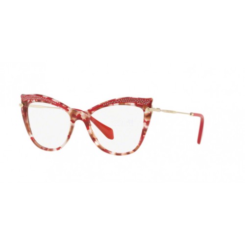 Occhiale da Vista Miu Miu 0MU 06PV CORE COLLECTION - HAVANA RASPBERRY/BROWN K6G1O1