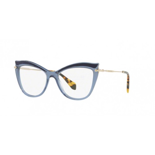 Occhiale da Vista Miu Miu 0MU 06PV CORE COLLECTION - TRANSPARENT BLUE VIG1O1