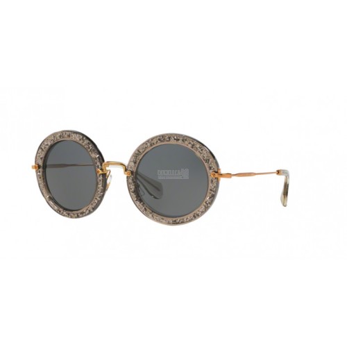 Occhiale da Sole Miu Miu 0MU 13NS SPECIAL PROJECT - SMOKE/GLITTER SILVER IAH1A1