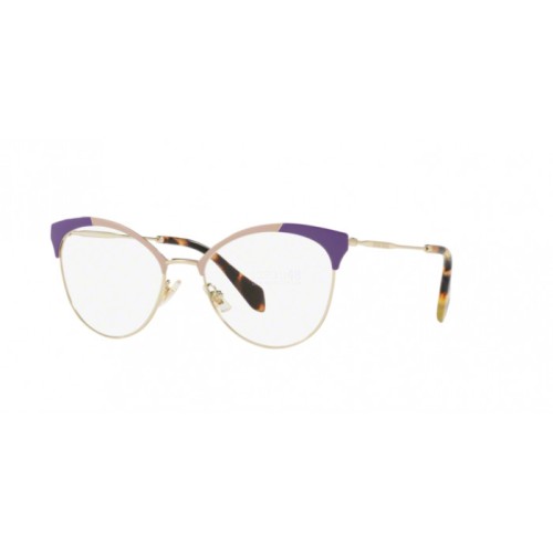 Occhiale da Vista Miu Miu 0MU 50PV CORE COLLECTION - PALE GOLD/BEIGE/VIOLET USO1O1
