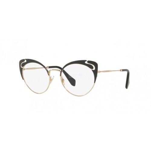 Occhiale da Vista Miu Miu 0MU 50RV CORE COLLECTION - ORO PALLIDO/NERO 1AB1O1