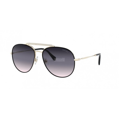 Occhiale da Sole Miu Miu 0MU 53VS - PALE GOLD/BLACK AAVGR0