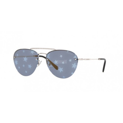 Occhiale da Sole Miu Miu 0MU 54US CORE COLLECTION - SILVER 1BC182
