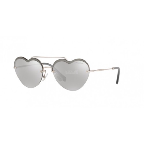 Occhiale da Sole Miu Miu 0MU 62US CORE COLLECTION - SILVER 1BC1I2