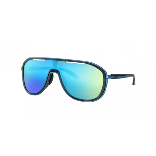 Occhiale da Sole Oakley 0OO4133 OUTPACE - POLISHED BLACK/SAPPHIRE 413303