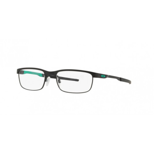 Occhiale da Vista OAKLEY VISTA 0OX3222 STEEL PLATE - SATIN BLACK/CELESTE 322206