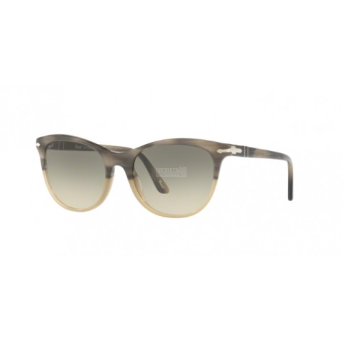 Occhiale da Sole Persol 0PO3190S - STRIPPED GREY GRAD BEIGE OPAL 106532