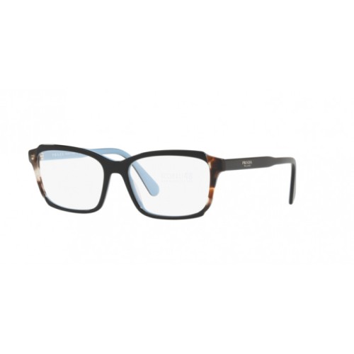 Occhiale da Vista Prada 0PR 01VV HERITAGE - TOP BLACK/AZURE/SPOTTED BROWN KHR1O1