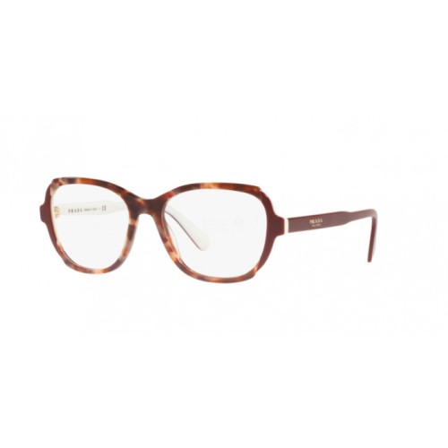 Occhiale da Vista Prada 0PR 03VV HERITAGE - PINK HAVANA/TOP BORDEAUX/IVORY CDK1O1
