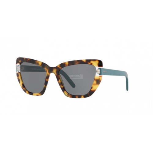 Occhiale da Sole Prada 0PR 08VS CATWALK - MEDIUM HAVANA/TRANSPARENT 4726Q0
