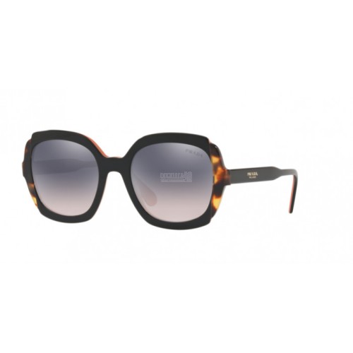 Occhiale da Sole Prada 0PR 16US HERITAGE - TOP BLACK PINK/MEDIUM HAVANA 5ZWGR0