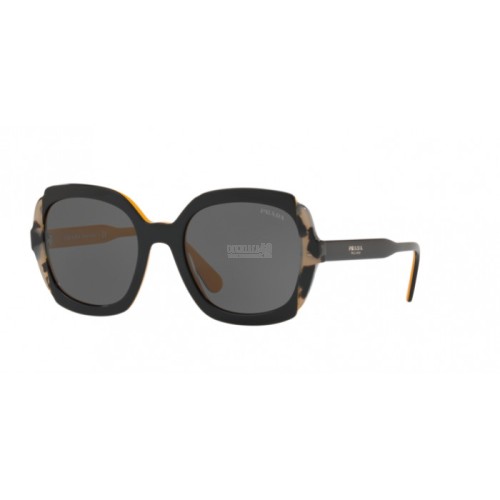 Occhiale da Sole Prada 0PR 16US HERITAGE - TOP BLACK YELLOW/GREY HAVANA CCO1A1