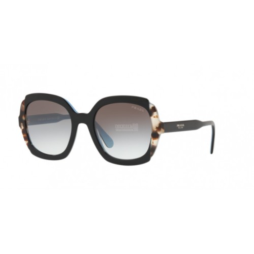 Occhiale da Sole Prada 0PR 16US HERITAGE - BLACK AZURE/SPOTTED BROWN KHR0A7