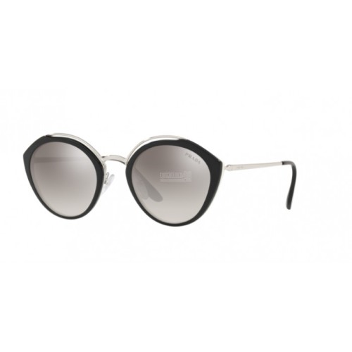 Occhiale da Sole Prada 0PR 18US CONCEPTUAL - BLACK/IVORY/SILVER 4BK5O0