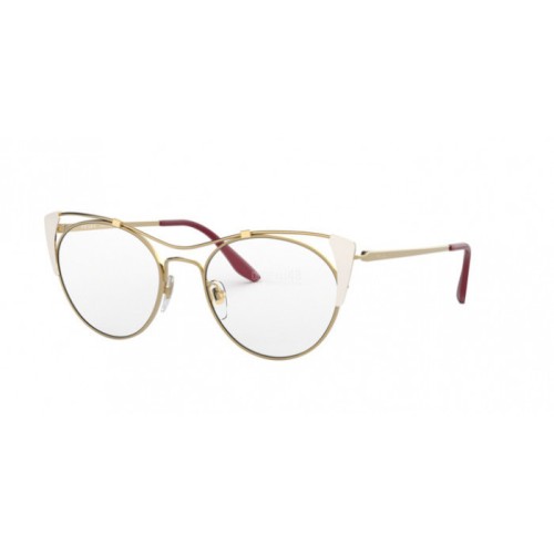 Occhiale da Vista Prada 0PR 58VV CONCEPTUAL - GOLD/IVORY YDD1O1