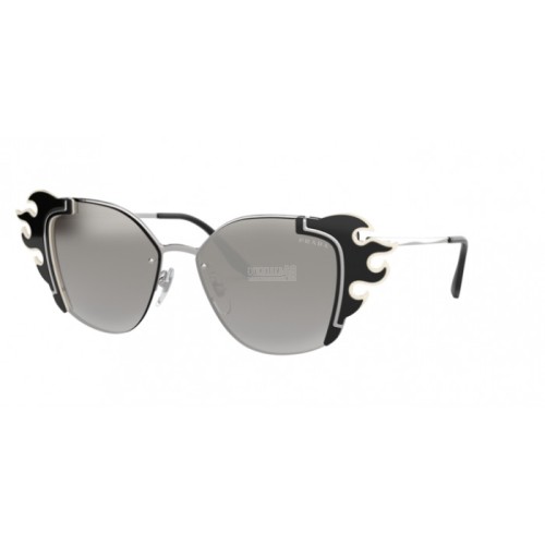 Occhiale da Sole Prada 0PR 59VS ABSOLUTE - SILVER/BLACK IVORY 4285O0