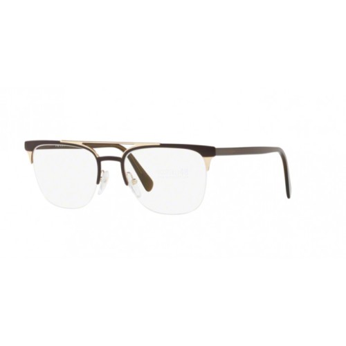Occhiale da Vista Prada 0PR 63UV CONCEPTUAL - MATTE BROWN/MATTE PALE GOLD LFD1O1
