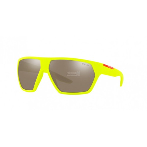 Occhiale da Sole Prada Linea Rossa 0PS 08US ACTIVE - FLUO YELLOW RUBBER 4461C0