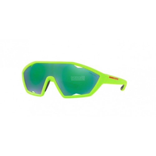Occhiale da Sole Prada Linea Rossa 0PS 16US ACTIVE - FLUO GREEN RUBBER 4471M2
