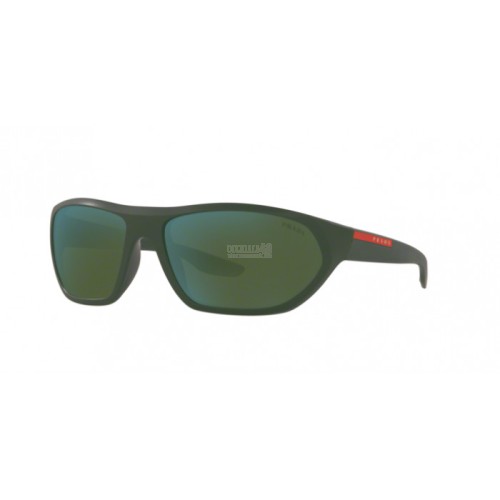 Occhiale da Sole Prada Linea Rossa 0PS 18US ACTIVE - MATTE GREEN/GREEN 5363C0