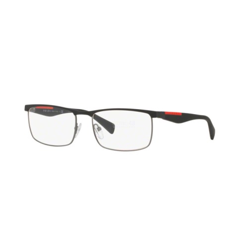 0PS 54FV - BLACK/STEEL RUBBER - QFP1O1
