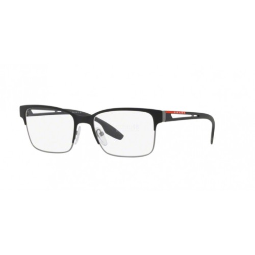 Occhiale da Vista Prada Linea Rossa 0PS 55IV ACTIVE - BLACK RUBBER/GUNMET RUBBER 6BJ1O1