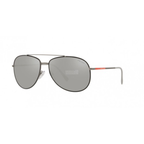 Occhiale da Sole Prada Linea Rossa 0PS 55US LIFESTYLE - BLACK RUBBER/GUNMETAL 6BJ2B0