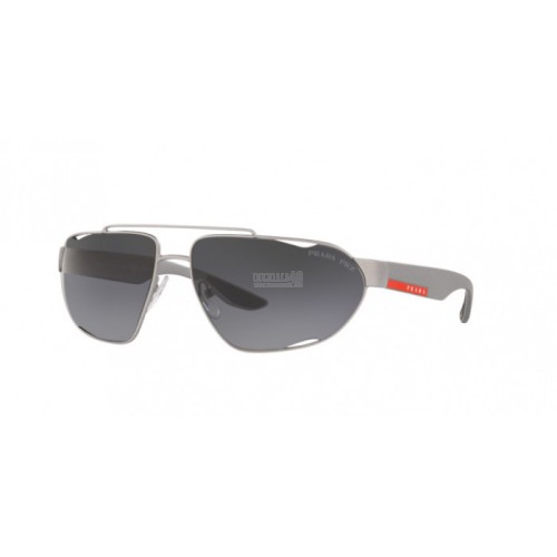 Occhiale da Sole Prada Linea Rossa 0PS 56US ACTIVE - DARK GREY METAL RUBBER 4495W1