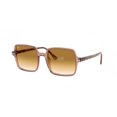 Occhiale da Sole Ray-Ban 0RB1973 SQUARE II - TRASPARENT LIGHT BROWN 128151