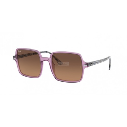 Occhiale da Sole Ray-Ban 0RB1973 SQUARE II - TRASPARENT VIOLET 128443