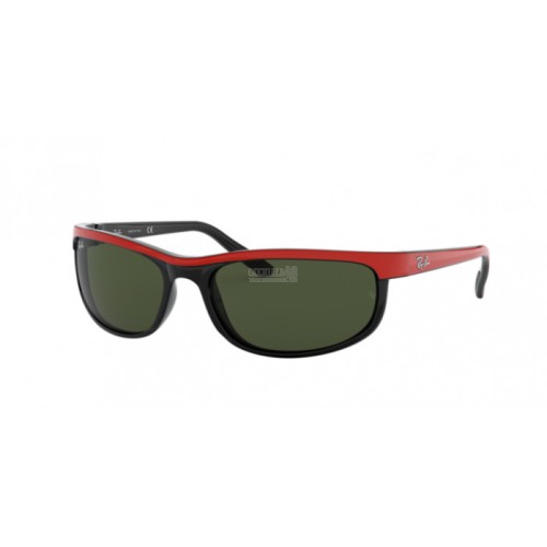 Occhiale da Sole Ray-Ban 0RB2027 PREDATOR 2 - TOP RED ON BLACK 6300