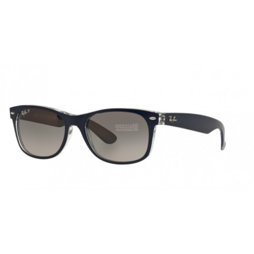 Occhiale da Sole Ray-Ban 0RB2132 NEW WAYFARER - TOP BLUE ON TRANSPARENT 6053M3