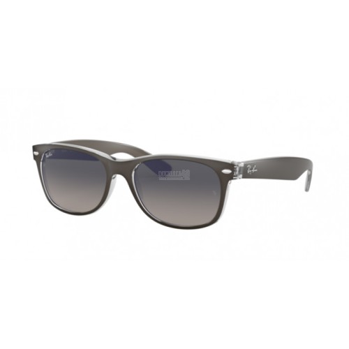 Occhiale da Sole Ray-Ban 0RB2132 NEW WAYFARER - TOP BRUSHED GUNMETAL ON TRANSP 614371