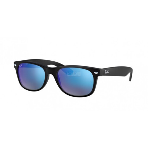 Occhiale da Sole Ray-Ban 0RB2132 NEW WAYFARER - RUBBER BLACK 622/17