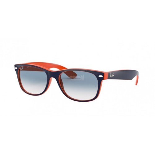 Occhiale da Sole Ray-Ban 0RB2132 NEW WAYFARER - TOP BLUE-ORANGE 789/3F