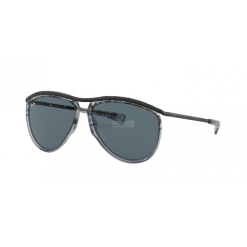 Occhiale da Sole Ray-Ban 0RB2219 OLYMPIAN AVIATOR - GRADIENT HAVANA GREY 1286R5