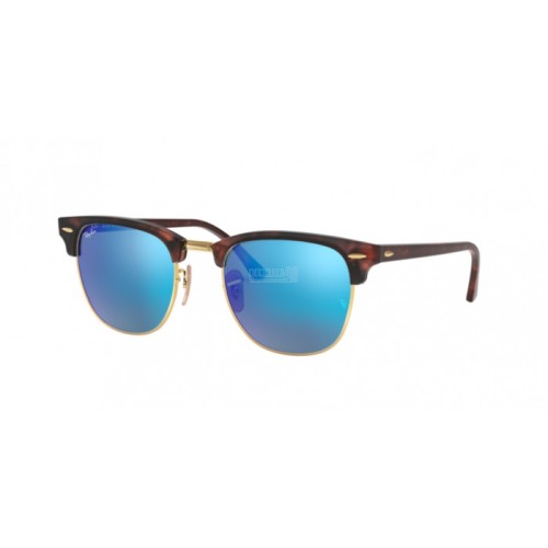 Occhiale da Sole Ray-Ban 0RB3016 CLUBMASTER - SAND HAVANA/GOLD 114517